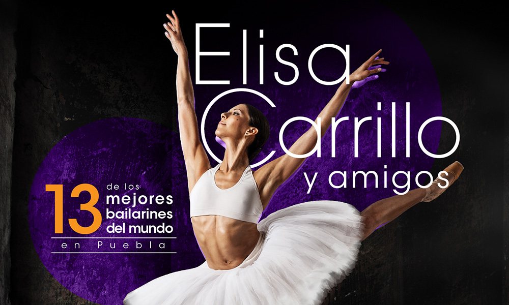 Danzará Elisa Carrillo en Puebla