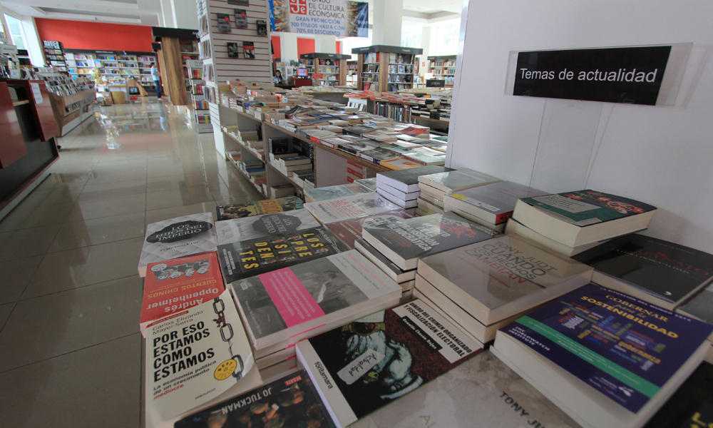 Auster, Zafón y Loriga, los más vendidos en librerías BUAP