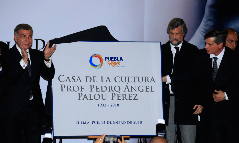 Casa de la Cultura lleva el nombre de Pedro Ángel Palou Pérez