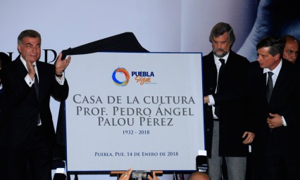 Casa de la Cultura lleva el nombre de Pedro &Aacute;ngel Palou P&eacute;rez