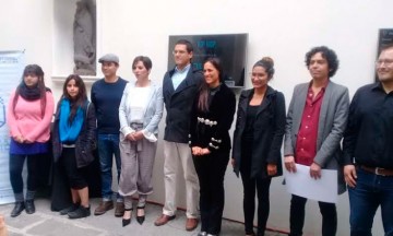 Artistas muestran resultados de beca