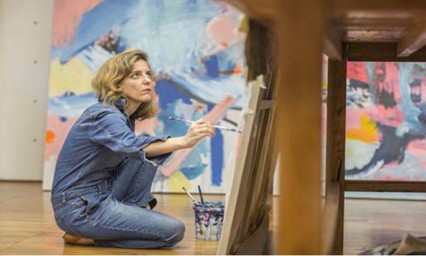 Artista chilena exhibe su obra en Zacatl&aacute;n