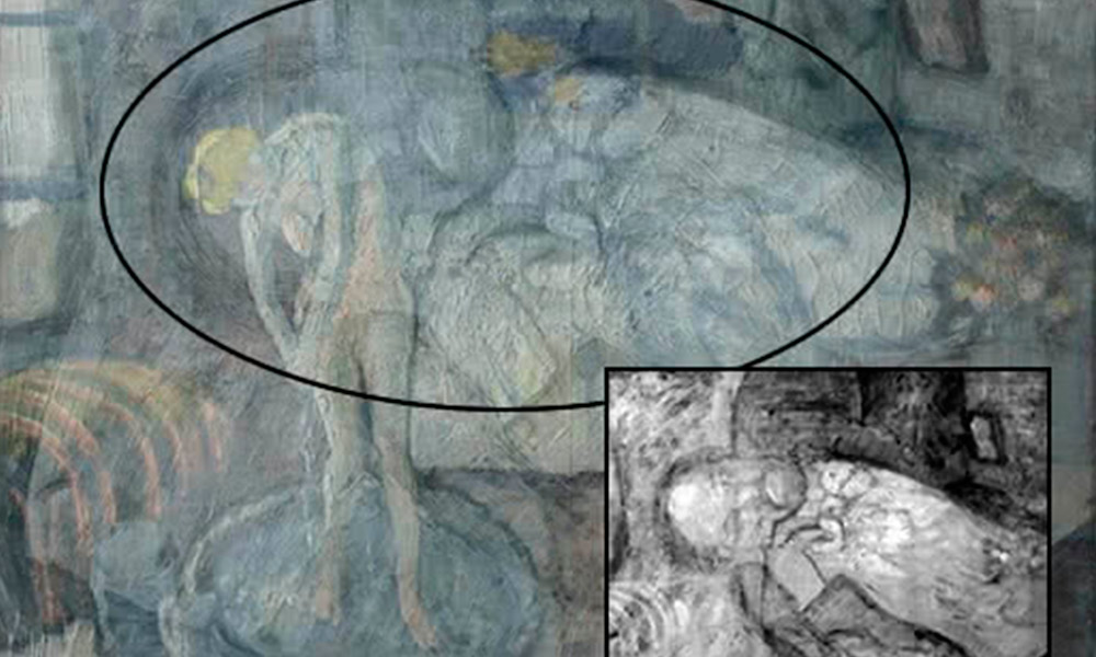 Descubren con rayos X pintura oculta en un Picasso