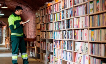 Libros, de la basura a la estantería