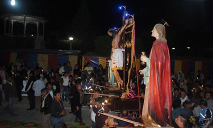 Inicia festividad al Se&ntilde;or del Calvario de Petlalcingo