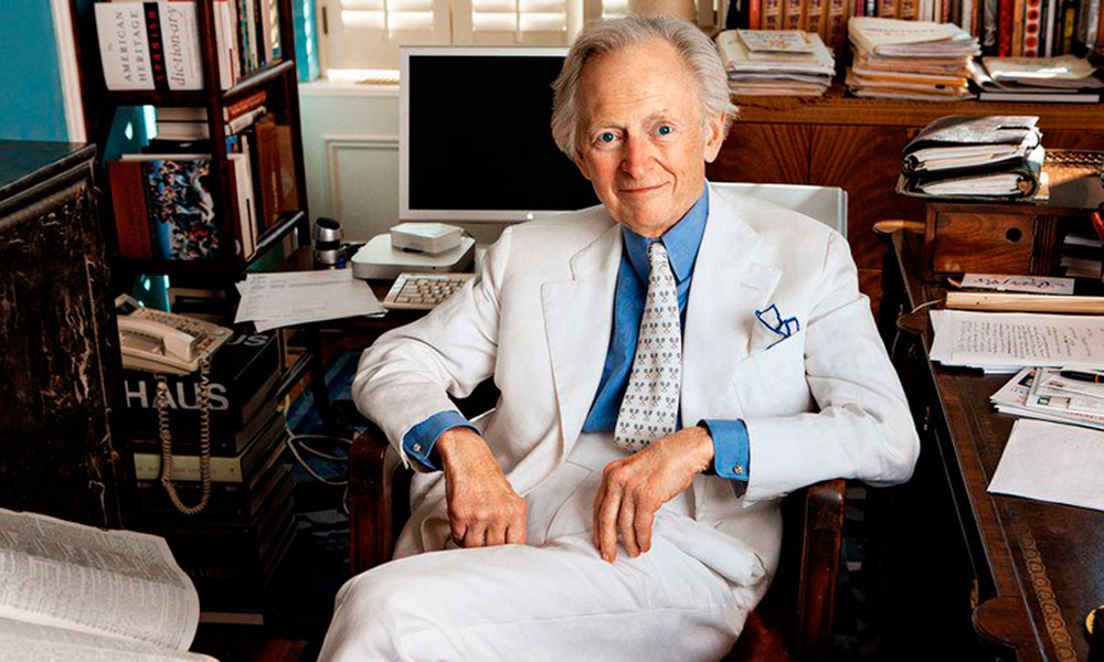 Se agota la tinta de Tom Wolfe a los 87 años