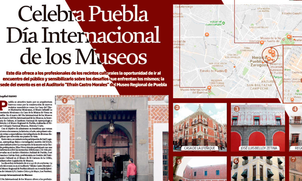 Celebra Puebla Día Internacional de los Museos