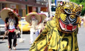  Quecholac exhibe máscara de Tecuán