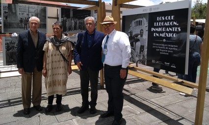 Inauguran Los que llegaron, inmigrantes en M&eacute;xico