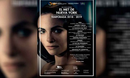 Llega &oacute;pera del MET de Nueva York a la Constancia