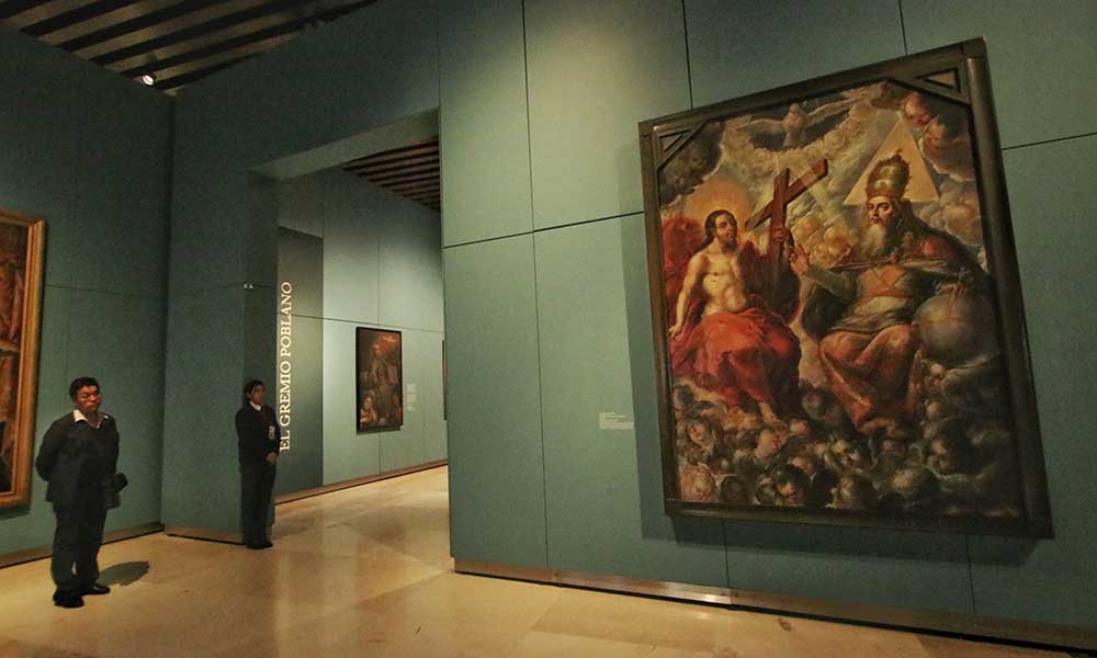 Inauguran exposición de Cristobal Villalpando en Museo del Barroco