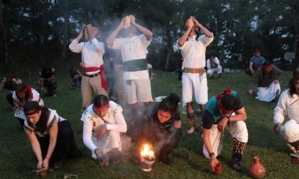 Celebran inicio de año azteca