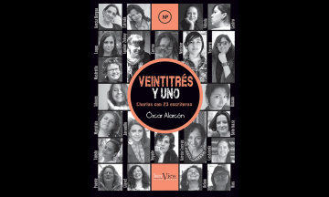 &Oacute;scar Alarc&oacute;n presentar&aacute; su libro Veintitr&eacute;s y uno