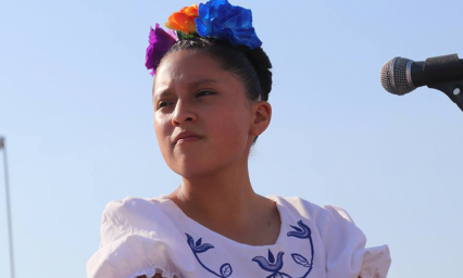 Cantan 4 mil ni&ntilde;os por la paz en Chignahuapan