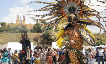 Reciben la primavera con ritual y limpias en las dos Cholulas