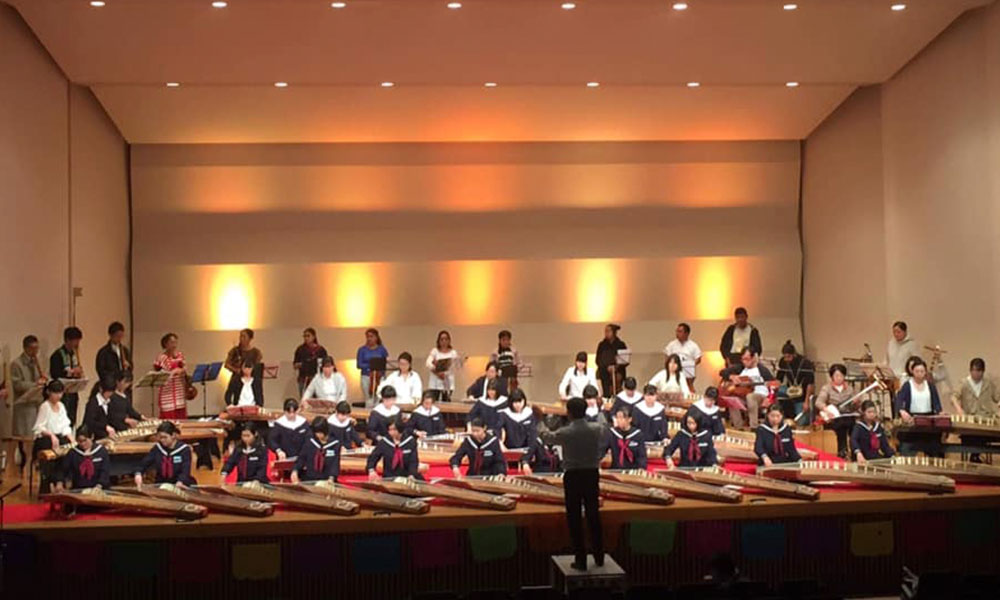 Llevan 6 músicos oaxaqueños su talento a Tokushima, Japón