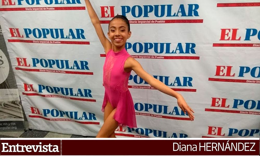 Bailarina poblana busca apoyo para viajar a Cuba