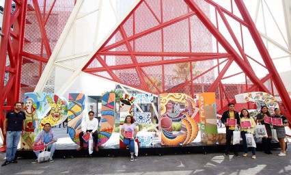 Entregan reconocimientos a ganadores de &ldquo;la feria es arte&rdquo;