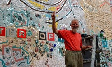 Crean laberinto en Filadelfia con artesanía de México