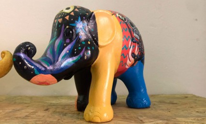 Concientizan a trav&eacute;s de piezas de arte