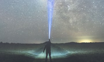 Joven poblano captura noche de estrellas