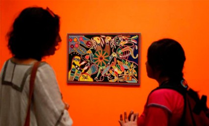 Muestran&nbsp;exposici&oacute;n wix&aacute;rika