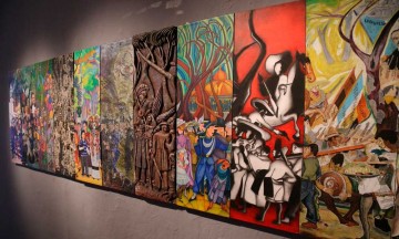 Proyecta Richard Arnauda trabajo de grandes artistas