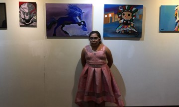 Arte motiva a niños en su desarrollo: Gaby Alvarado