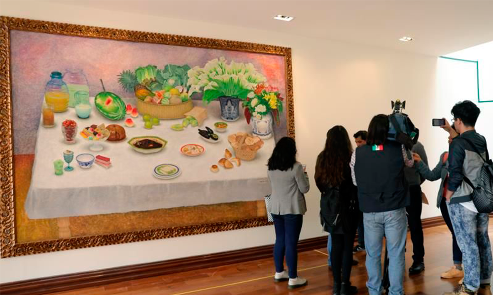 Muestran cuadros que encargó Salinas en Los Pinos