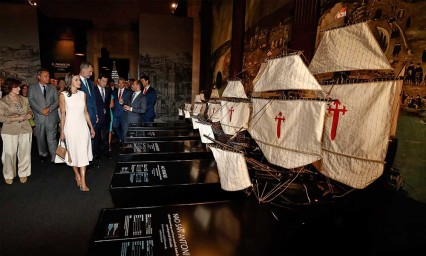 Inauguran una muestra sobre la primera vuelta al mundo