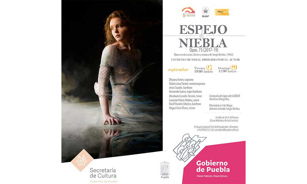Filarmónica 5 de Mayo estrenará ópera en Puebla