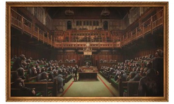 &Oacute;leo de Banksy se vende por 12 millones de d&oacute;lares