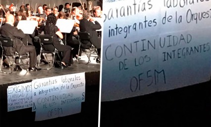 Dejan sin empleo a toda la orquesta 5 de Mayo