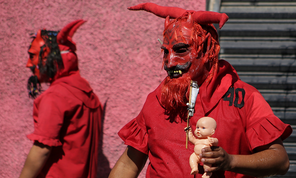 [Fotorreportaje] Diablitos invaden San Baltazar Campeche