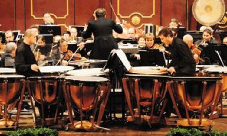 Orquesta Sinfónica Nacional interpreta Fantasía para dos timbalistas de Philip Glass