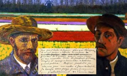 Subastan carta escrita por Van Gogh y Gauguin