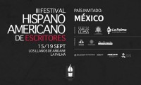 La gran literatura de México centrará el Festival de Escritores de La Palma