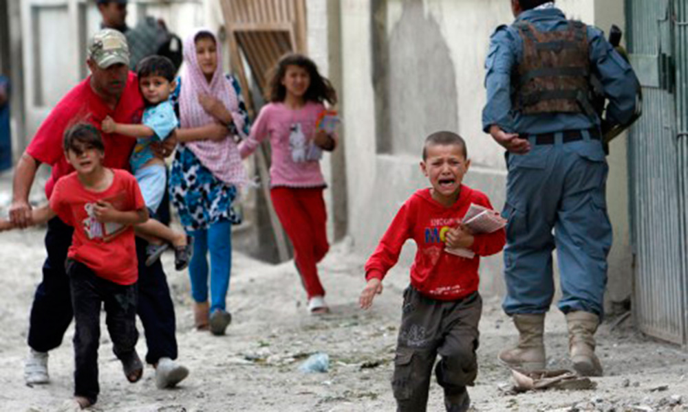 Guerra en Afganistán cobra la vida de 2000 niños en 9 meses