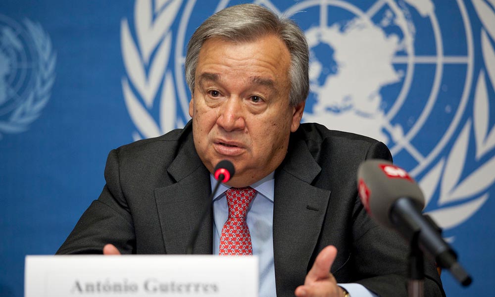 Asume António Guterres liderazgo de la ONU