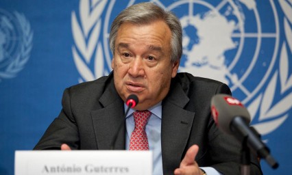 Asume Ant&oacute;nio Guterres liderazgo de la ONU