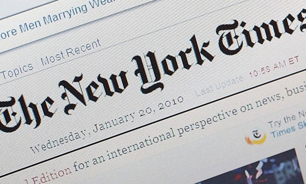 Retiran al New York Times de China