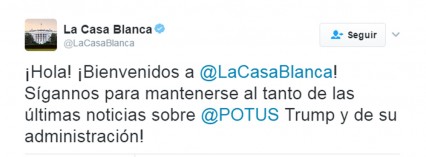Emite Casa Blanca primer mensaje en espa&ntilde;ol
