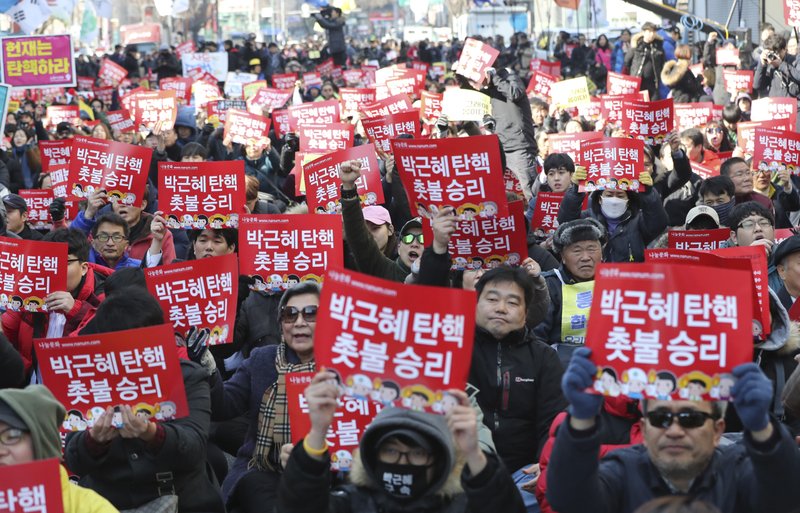 Destituyen a la presidenta de Corea del Sur