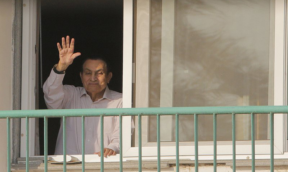 Liberan al expresidente egipcio Hosni Mubarak