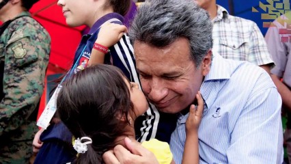 Gana Len&iacute;n Moreno elecciones en Ecuador