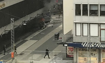 Detiene Polic&iacute;a sueca a sospechoso de ataque en Estocolmo