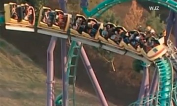 Rescatan a 20 atrapados en juego de Six Flags Washington