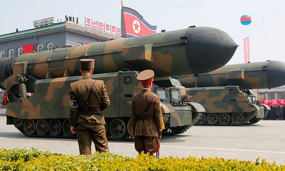 Corea del Norte prueba misil, pero falla