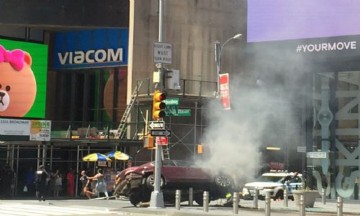 Arrolla veh&iacute;culo a peatones en Times Square en Nueva York