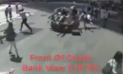 Difunden video de atropellamiento en Times Square